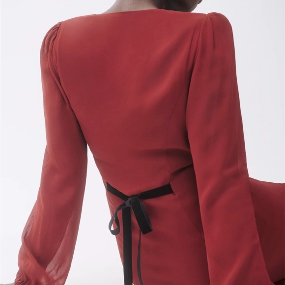 Reformation Brogan Dress sz 4 - Picture 4 of 9